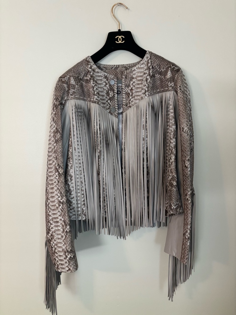 Double D Ranch Python Sonora Jacket Silver Label - Picture 3 of 8